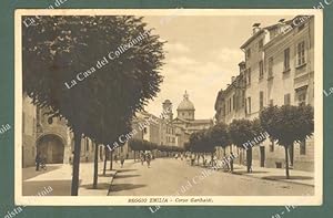 R.EMILIA. Corso Garibaldi. Cartolina d'epoca viaggiata nel 1938