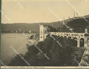 Piemonte, Lago Maggiore. ISOLA BELLA. Fotografia originale, circa 1920.