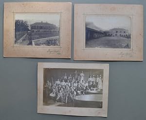 CREMONA, LODI. Caseificio Margiotta. Tre foto d'epoca (anni '20) degli studi fotografici Merli di...