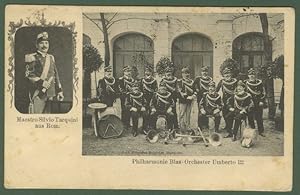 ORCHESTRA FILARMONICA UMBERTO I'Â°. Viaggiata 1911.