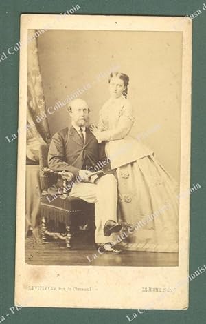 Principessa Elena d'Inghilterra (figlia della regina Vittoria) con suo marito, il principe Christ...