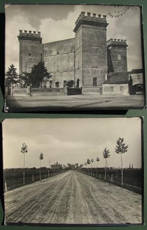Emilia Romagna. MESOLA. Insieme di sette foto d'epoca Brogi (circa 1920)