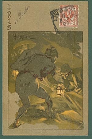 HOHENSTEIN. IRIS di Mascagni. Cartolina d'epoca viaggiata nel 1905.