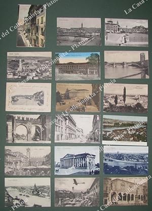 VERONA. 18 cartoline d'epoca viaggiate tra il 1907-1925.