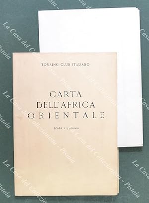 AFRICA ORIENTALE. ERITREA-ETIOPIA (Abissinia)-SOMALIA. Touring Club Italiano 1935.