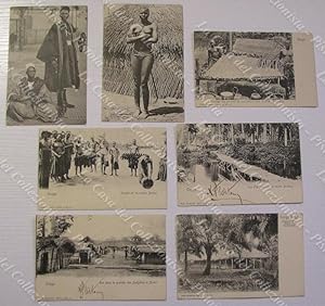 AFRICA, CONGO, SENEGAL. 7 cartoline d'epoca inizio '900