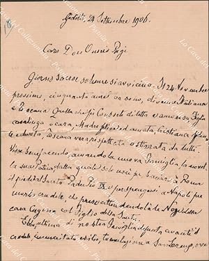FERDINANDO IV di TOSCANA (Firenze 1835 â" Salisburgo 1908). Ultimo Granduca di Toscana. Lettera ...