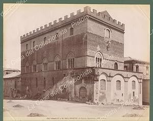 ORVIETO, Umbria. Palazzo Apostolico. Foto Alinari, circa 1890
