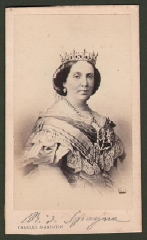 Isabella II di Spagna (1830-1904), regina regnante di Spagna.