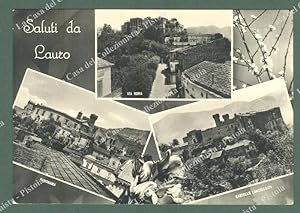 Campania. LAURO, Avellino. Cartolina d'epoca formato grande, viaggiata nel 1956.
