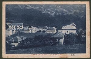PIANO DEI GIOVI, Genova. Panorama. Cartolina d'epoca non viaggiata, circa 1935.