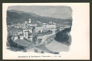 CASTELNUOVO GARFAGNANA (Lucca). Panorama.