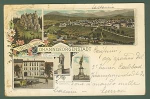 GERMANIA. Gruss ans Ohanngeorgestadt. Cartolina d'epoca viaggiata nel 1899