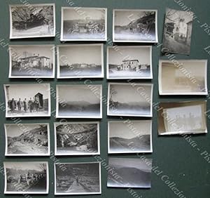 PRIMA GUERRA. Insieme di 17 foto originali (anni 1915-1916). Tutte hanno didascalia a retro con d...