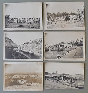 LIBIA. Insieme di sei foto d'epoca (circa 1915)