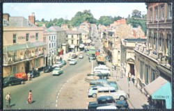 Frome Market Square 1970 Vintage Postcard