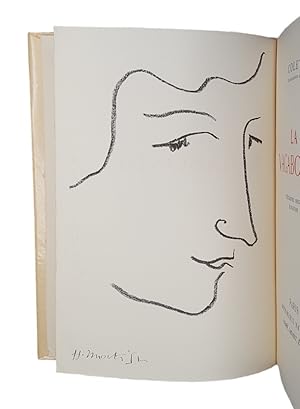 La vagabonde. Lithographie originale de Matisse.