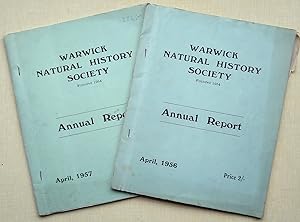 Warwick Natural History Society Annual Reports for 1956 and 1957