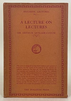 A Lecture on Lectures; introductory volume