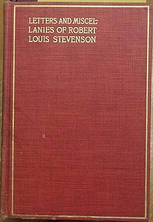 Letters and Miscellanies of Robert Louis Stevenson: Weir of Hermniston, The Plays and Fables