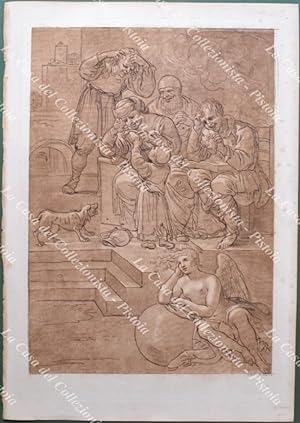 BARTOLOZZI FRANCESCO (Firenze 1727-Lisbona 1815). 4 tavole all'acquaforte, circa 1800