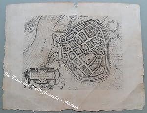 ROERMOND, Olanda. RUREMUNDA GELRIAE OPP. Da Guicciardini L., 1612