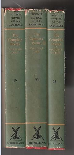 The Complete Poems (in three volumes).