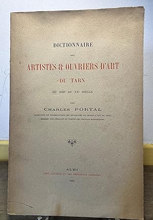 Dictionnaire des artistes et ouvriers d'art du Tarn du XIIIe au XXe siècle.