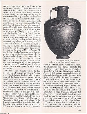Paestum and its New Museum. An original article from History Today 1976.
