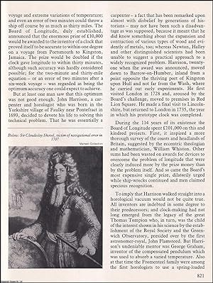 John Harrison, the Hero of Longitude. An original article from History Today 1976.