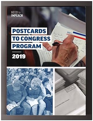 Need to Impeach Postcards to Congress Program - 2019. Postcard Packet. With Tom Steyer's Cover Le...