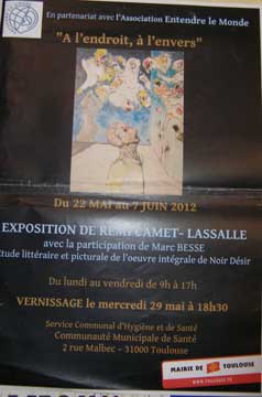 Exposition de Remi Camet-Lassalle