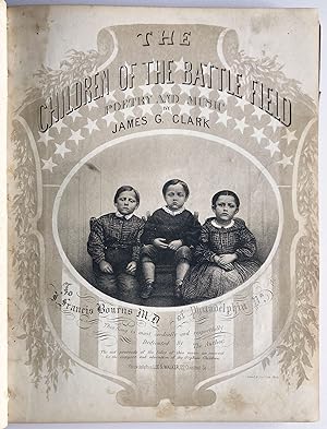 [Bound volume of sheet music including "The Children of the Battle Field."]