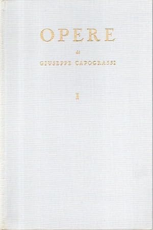Capograssi opere: Vol. 1