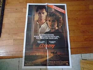 Vintage Promo Poster for Home Video Country 1984 27 x 41