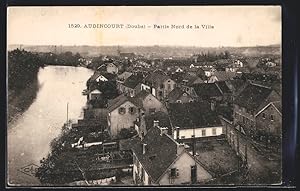 Carte postale Audincourt, Partie Nord de la Ville