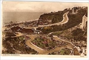 Bournemouth Alum Chine 1934 Vintage Postcard