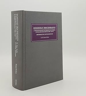 DOMESDAY PEOPLE A Prosopography of Persons Occurring in English Documents 1066-1166 II Pipe Rolls...
