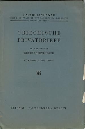 Griechische privatbriefe