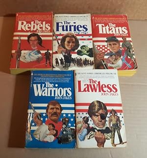 Kent Family: The Rebels / The Furies / The Titans / The Warriors / The Lawless; -(five soft cover...