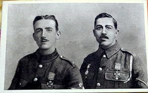 Welsh Troops Picture Post-Card Day. Co Sergt-Major Fred Barter & Sgt Fuller of Cardiff and Swanse...