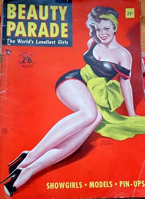 Beauty Parade. Pin-Up Magazine 1949. The World's Lovliest Girls.