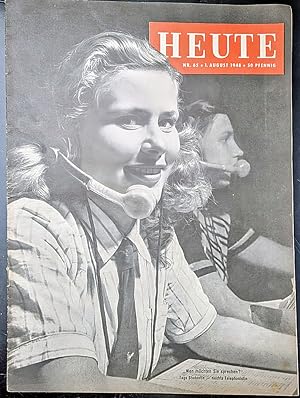 Zeitschrift HEUTE Nr. 65, 1. August 1948
