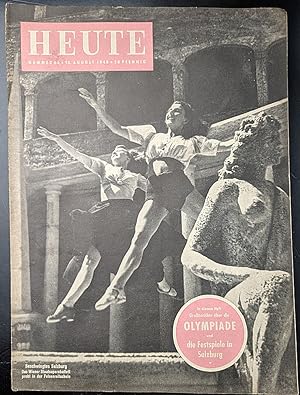 Zeitschrift HEUTE Nr. 66, 15. August 1948