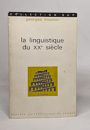 La linguistique du XXe siècle