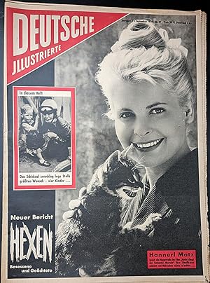 Zeitschrift DEUTSCHE ILLUSTRIERTE, 13. September, 1958, Nr. 37