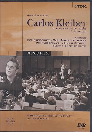 Carlos Kleiber DVD In rehersal - bei der Probe und in concert. Der Freischütz - Carl Maria von We...