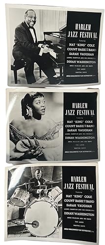 1955 All Black Cast: Harlem Jazz Festival Original Lobby Card Archive