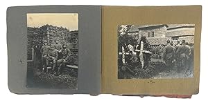 World War I Photo Album Czechoslovakian troops fighting Germans- 1917
