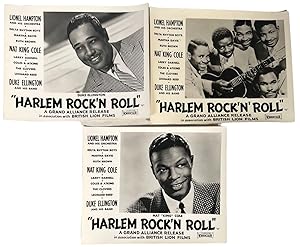 1955 All Black Cast: Harlem Rock'n Roll (Rock'n Roll Revue) Original Lobby Card Archive